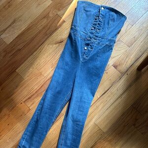 Denim jumpsuit